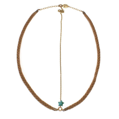 Braided Suede Hairpiece | TRIBE Jewelry